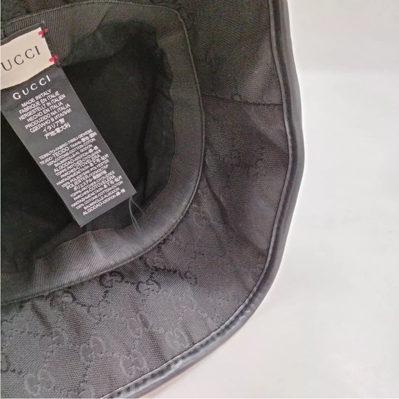 Gucci Monogram Bucket Hat - Size 59 - Picture 8 of 9
